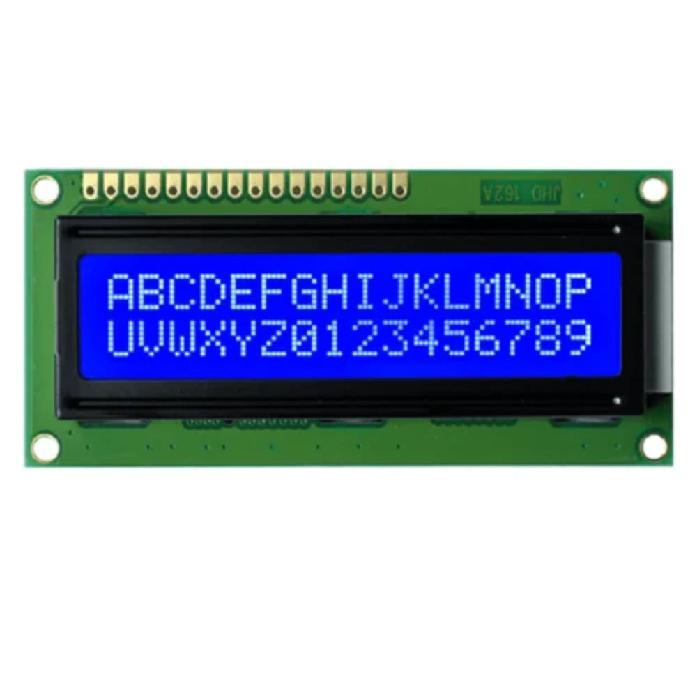 Original JHD 16×2 Character LCD Display With Blue Backlight