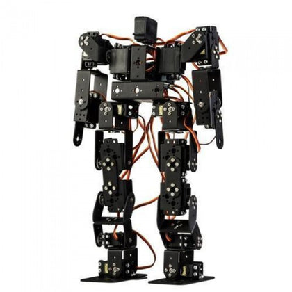 17DOF Biped Robot, Leg Robot Servo Motor Metal Bracket (NO Servo) (Silver)_KIT