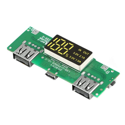 18650 5V 1A/2A Lithium, Battery Digital Display single Charging Port-1