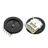 1K Ohm B102  Dual Dial Linear Potentiometer Dial Type 5-Pin 16x2mm_1