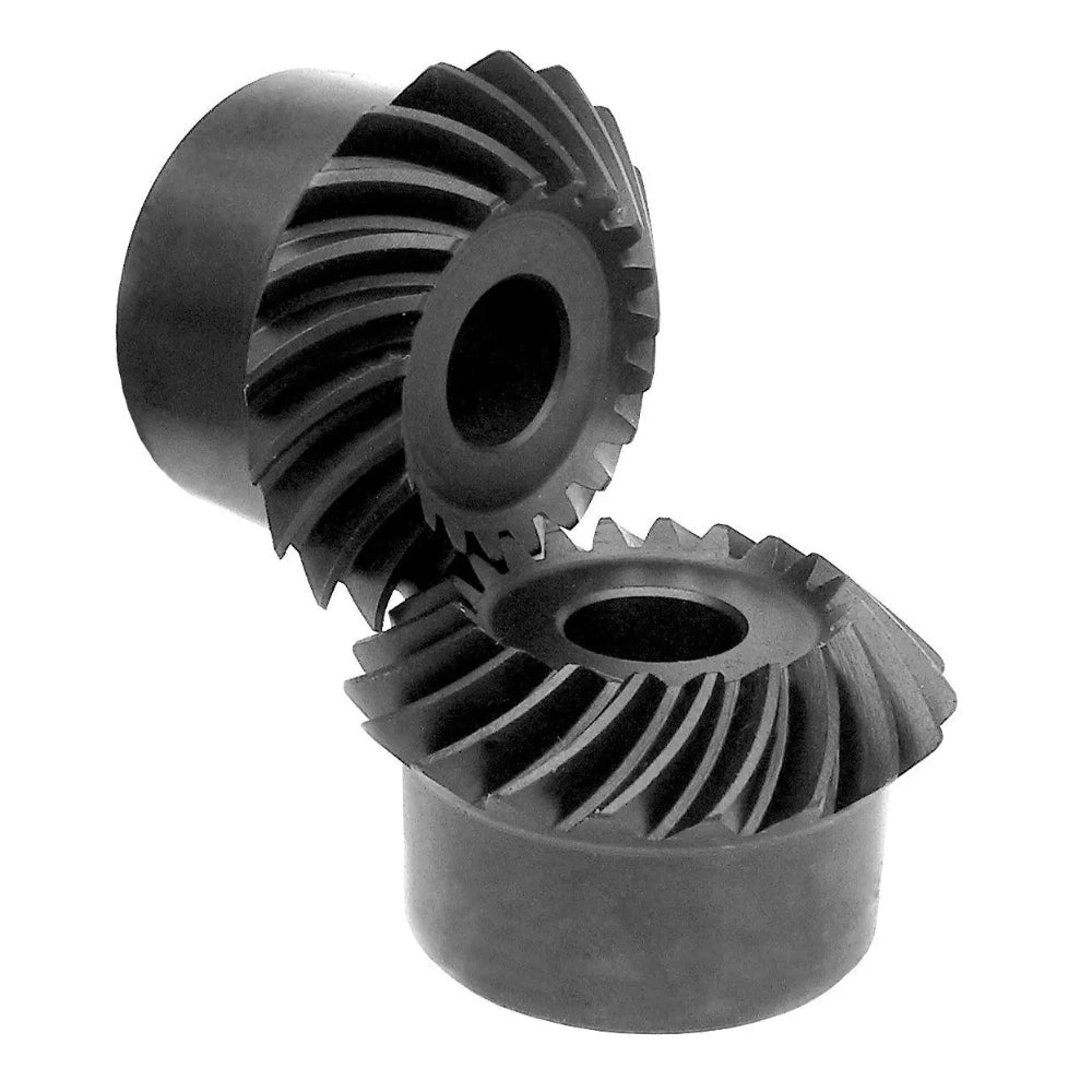 plastic bevel gears 1 Module 20 teeth 6mm Hore 1:1 Spiral Bevel Gear