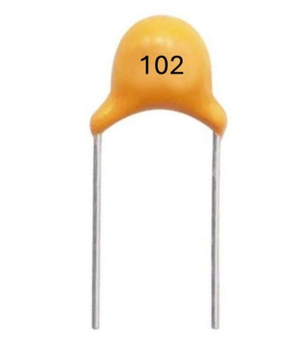 1uF/50V Monolithic ceramic capacitor 102 100 Pcs-2