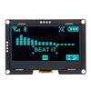 OLED 2.42 inch 4 Pin IIC I2C Interface 3.3V Blue