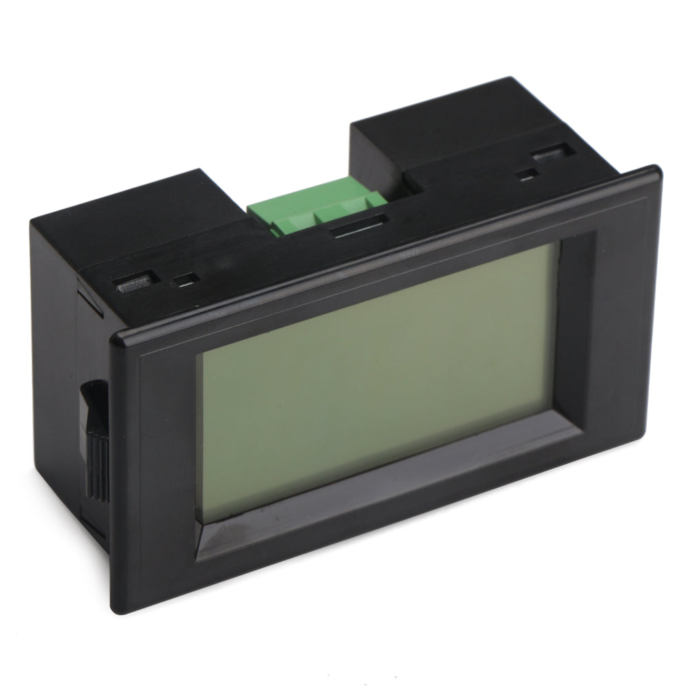 Indicatore luminoso a LED, AC20-500V Mini display a LED digitale Voltmetro Lampada di segnalazione quadrata a 5 colori(Blu