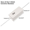 2.2E Resistance 5 Watt ±5% Tolerance_1