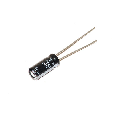 2.2uF/50V Electrolytic Capacitor