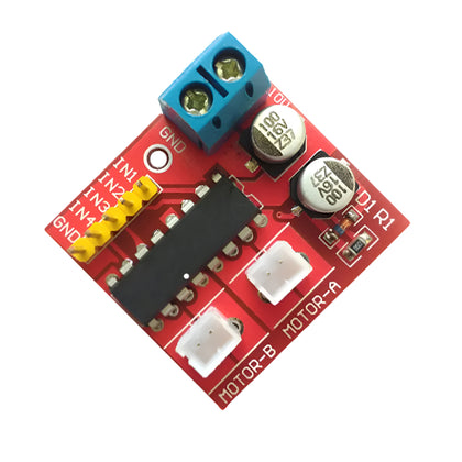 2.5A Dual-channel motor drive module forward and reverse PWM speed regulation-3