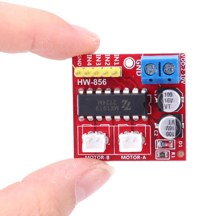 2.5A Dual-channel motor drive module forward and reverse PWM speed regulation-2