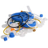 80Pcs DIY Transmission Plastic Gear Motor Robot Science technology_1