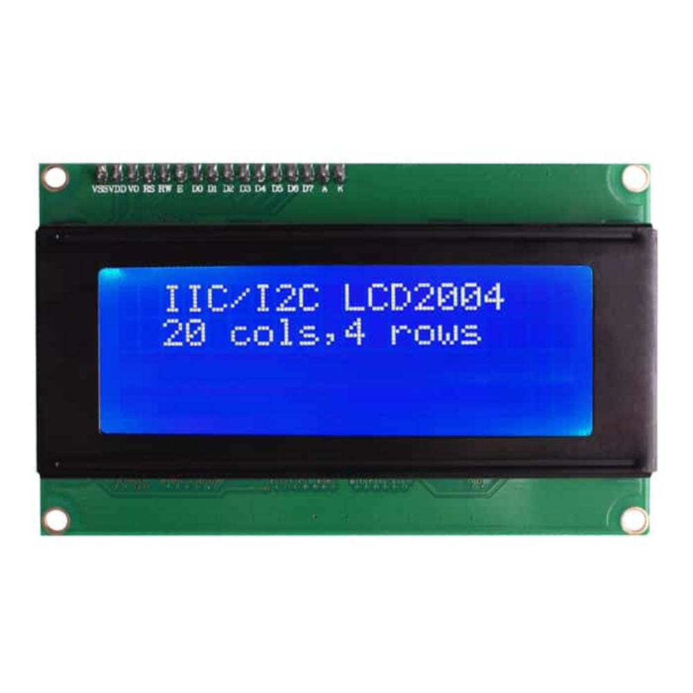 20X4 2004 Character LCD Display with Blue Color Backlight