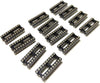 20 Pin DIP IC Base Pitch Width 7.62mm and pins spaced at 2.54mm 10Pcs-1