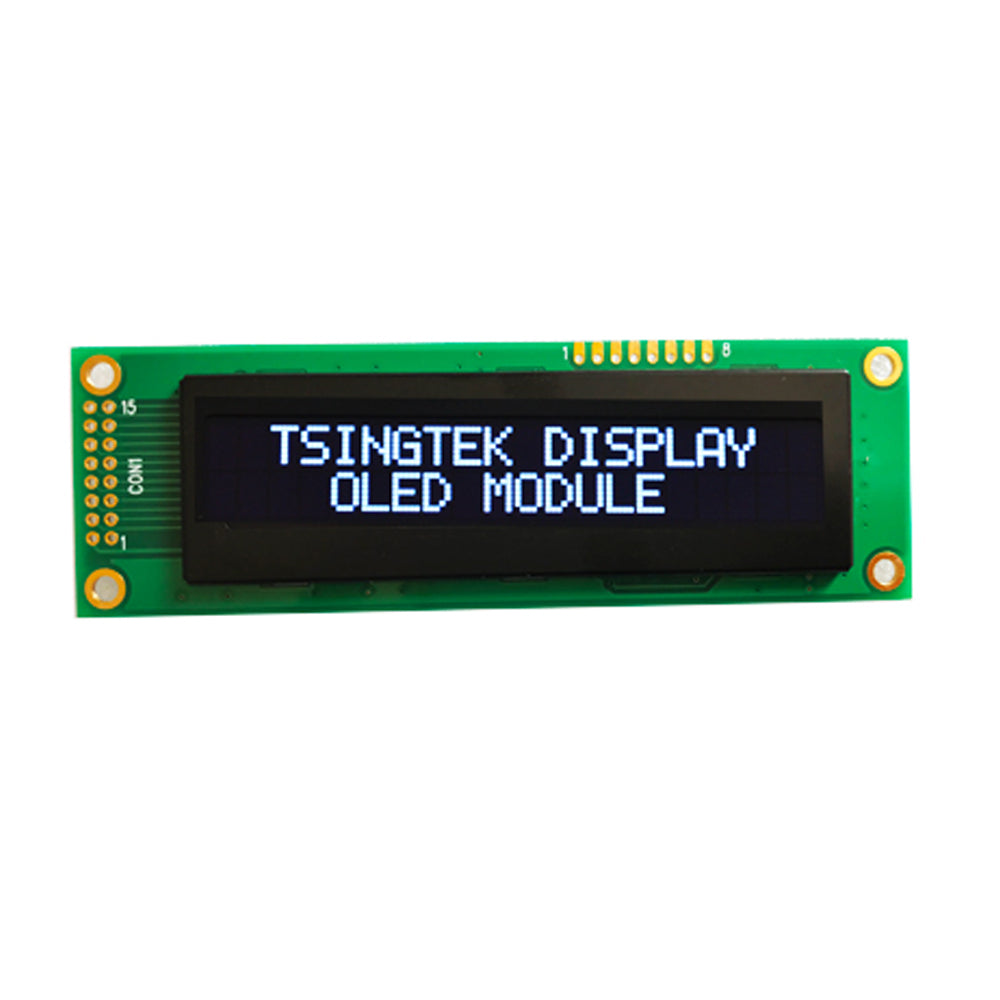 20x2 2002  Character OLED Display WHITE TEXT Color