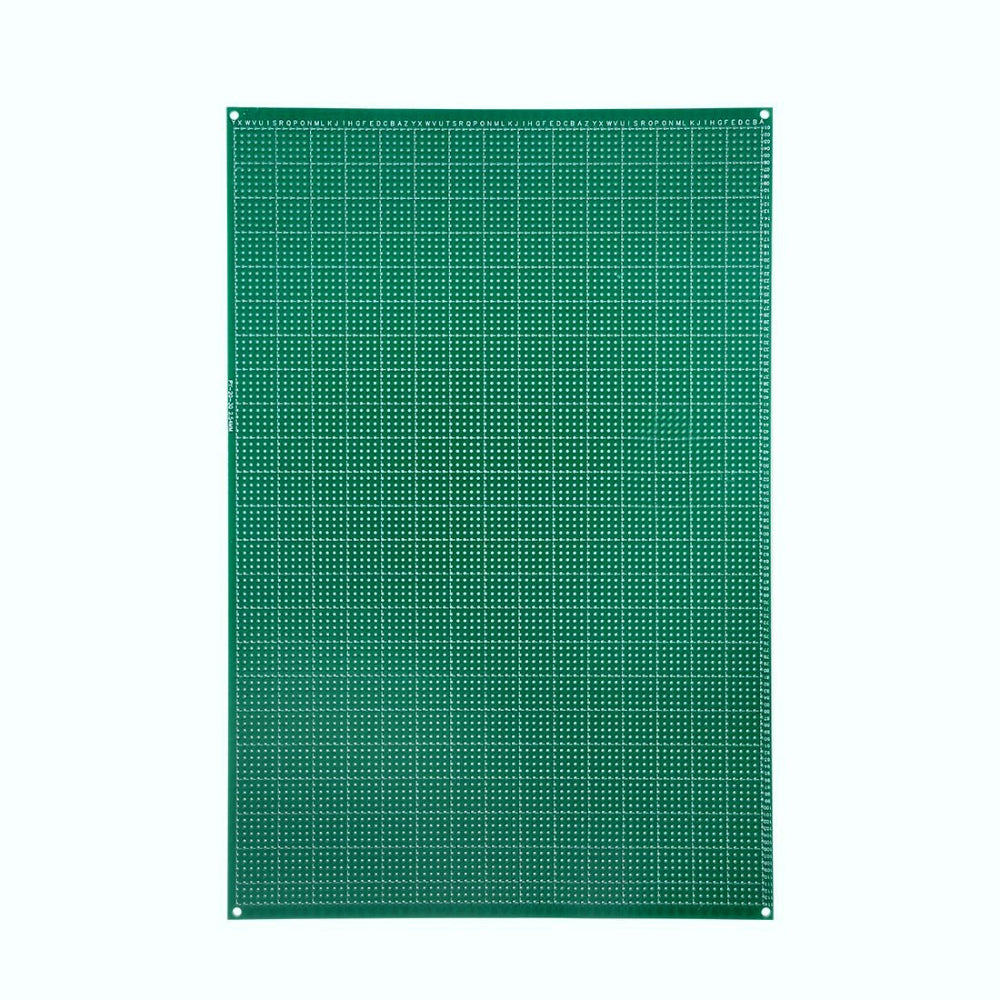 Eagles 2-Pack Double Sided PCB Board – 20x30 Cm FR4 Protoboard With Pre-Tinned Holes For Arduino & DIY Projects