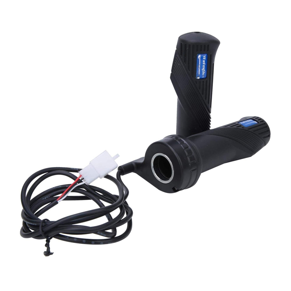 Fockety Electric Bike Full Twist, Handle Twist Throttle Thumb Throttle Speed Controller For Ebike And Scooter, Throttle Accelerator Electric Bicycle Accessories For BaFang BBS01 BBS02