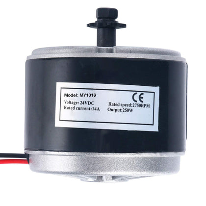 24V 250W 2650RPM MY1016 E-BIKE Brush Motor