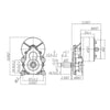 24V 250W MY1016Z Electric Brush DC Gear Motor_5