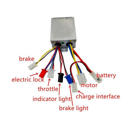 24V 350W MY1016 EBIKE Brush Controller_1