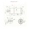 25GA370 280 RPM 12V 25mm Diameter centre D-Shaft DC high torque geared motor__1