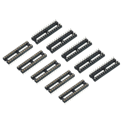 28 Pin DIP IC Base Pitch Width 7.62mm and pins spaced at 2.54mm 100Pcs-1