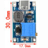DC-DC Adjustable Boost Module 2V-24V to 5V 9V 12V 28V Current 2A Type-C_drawing

