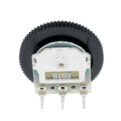 2K Ohm B202 Single Linear Potentiometer Dial Type 3-Pin 16x2mm-1