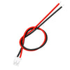 2P Locking Pin Pitch 2.54mm Connector Single Head, Straight Male and Female both 300mm_4
