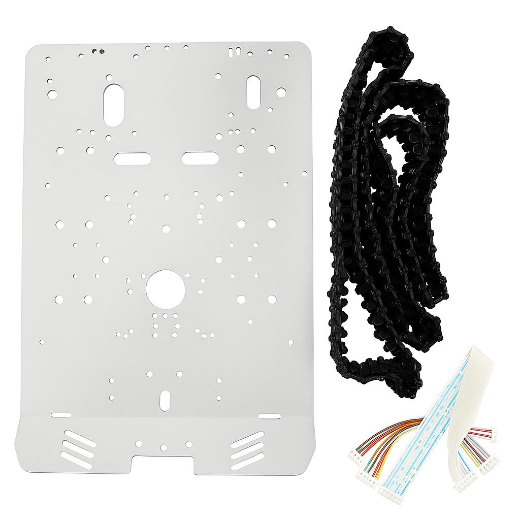 2WD Export Quality Metal Based Tank Chassis Smart Car With Motor DIY-5