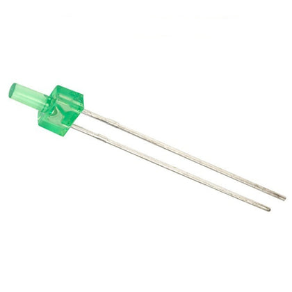 2mm Green LED Hair - Small Green LED for Hair Projects