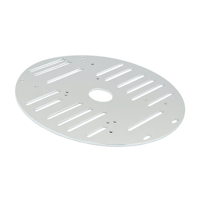 round aluminum robot chassis plate for 2wd bo motor