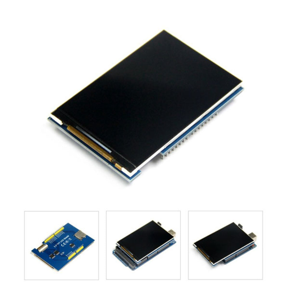 Écran TFT LCD 3.5 Pouces ILI9486 480x320 – Module 16 Bits Parallèle 5V/3.3V Avec Slot SD Pour Arduino Mega 2560