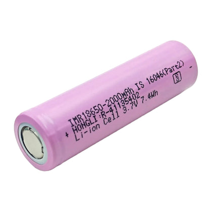3.7V 2000mAh 18650 Li-Ion Rechagable Battery-