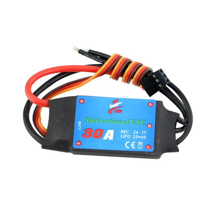 30A Bidirectional Brushless ESC 2-4S UBEC 5V 2A Electric Speed Controller for Remote Control Car-2