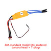 Standard XXD HW40A 40A Brushless Motor ESC With Soldered banana head and T plug_1
