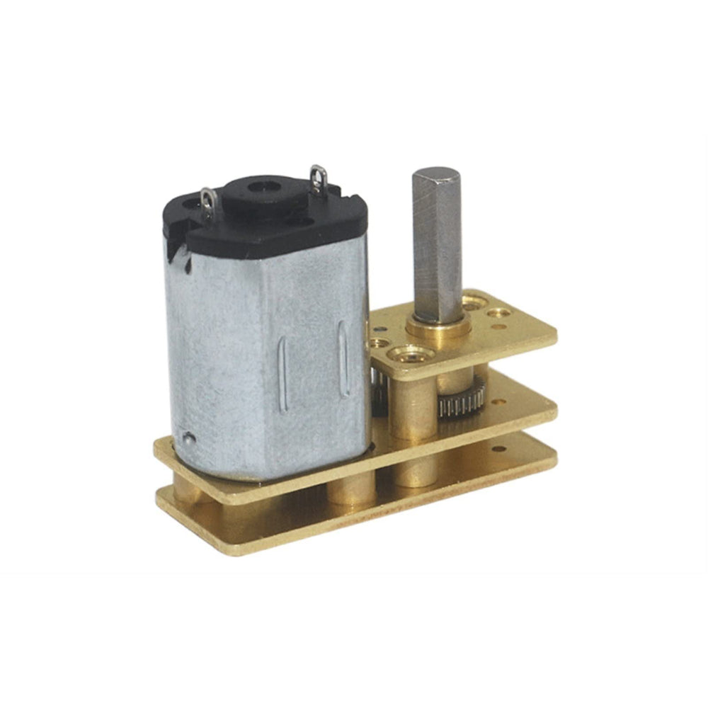 6V 200RPM DC 6V GA12 N20 Micro Metal Gear Box Vertical Shaft_1