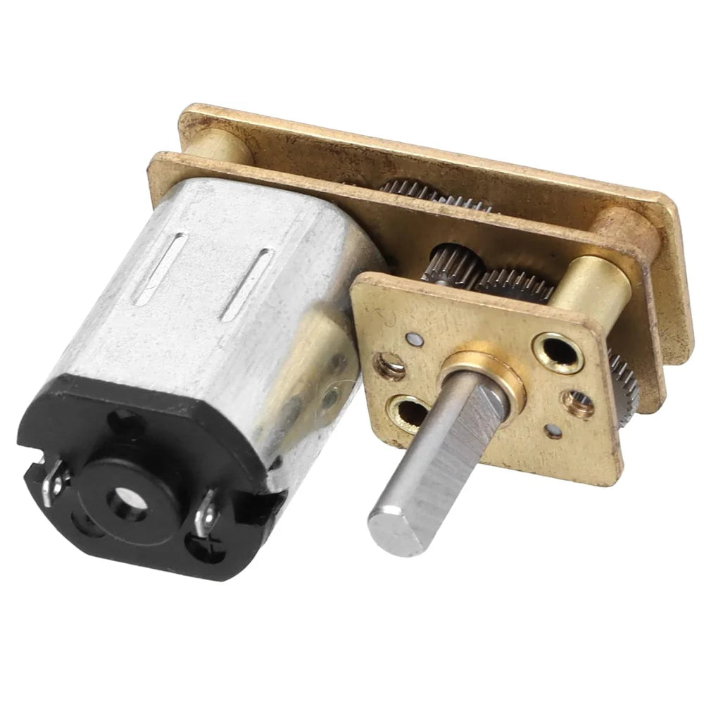 6V 200RPM DC 6V GA12 N20 Micro Metal Gear Box Vertical Shaft_3