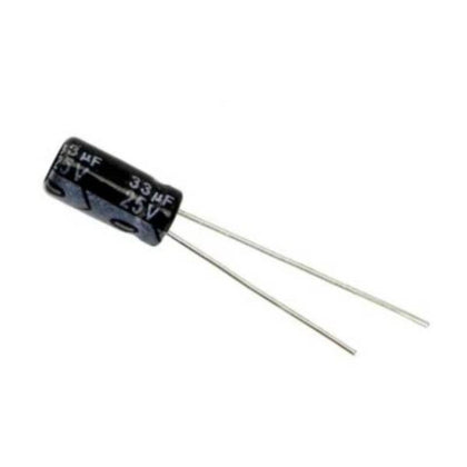 33uF/25V Electrolytic Capacitor