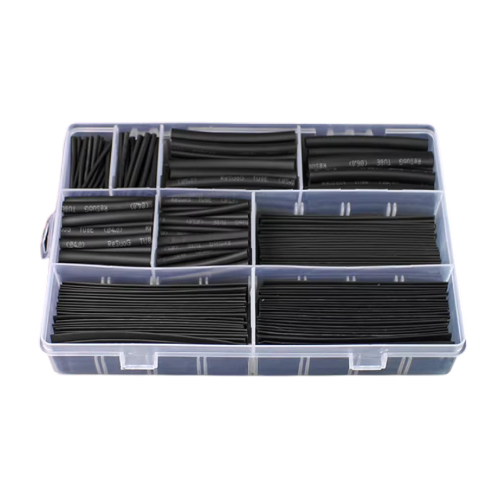 355 Piece Black Heat Shrink Tubing (Boxed) Assorted Sizes_2