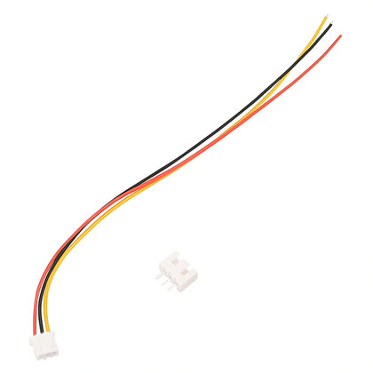 3P Locking Pin Pitch 2.54mm Connector Single Head, Straight Male and Female both 400mm