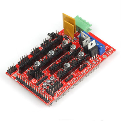 3D Printer Controller Board RAMPS 1.4 RepRap Prusa Model_front