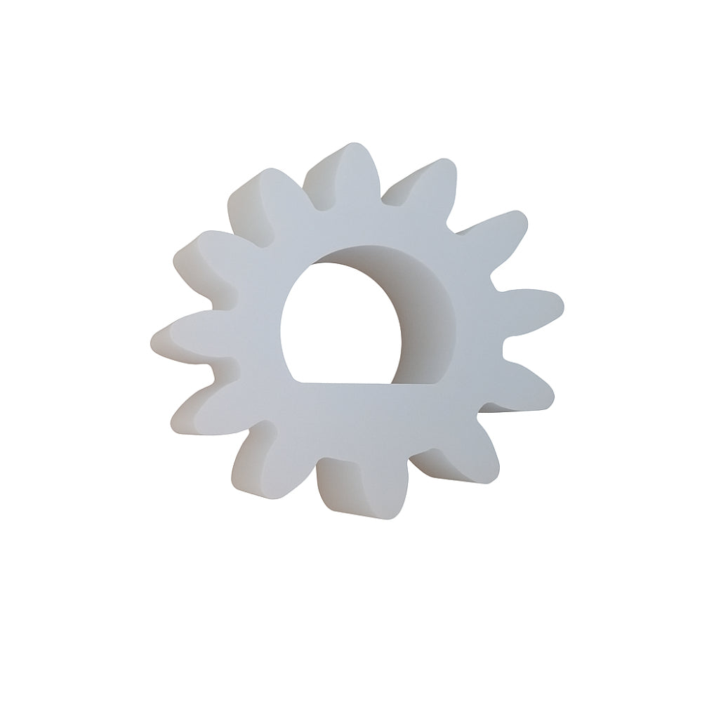 12 tooth gear 12 Teeth Plastic Gear 3mm D Shaft for DC Motor