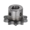 4-Point Sprocket 08B 10 Teeth 10mm Hole Industrial Gear 45 Steel With 4mm Key