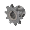 4-Point Sprocket 08B 10 Teeth 10mm Hole Industrial Gear 45 Steel With 4mm Key_1