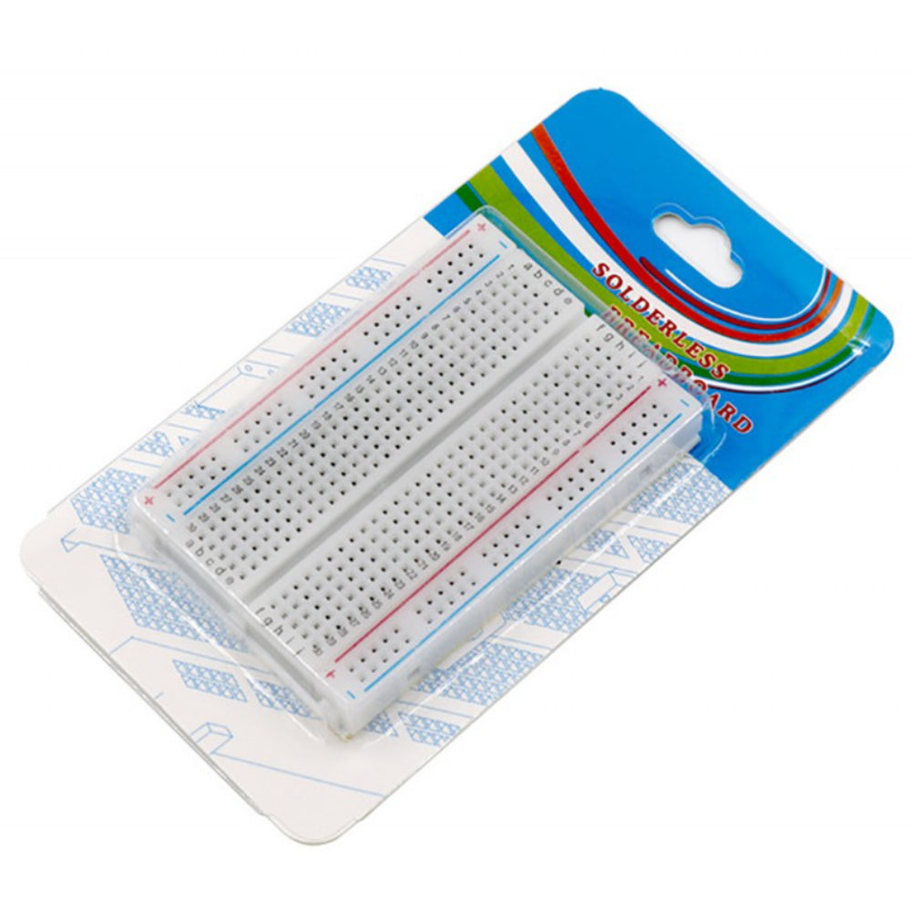 Point Contact File 400 Tie Points Contacts Mini Circuit Experiment Solderless Breadboard ...
