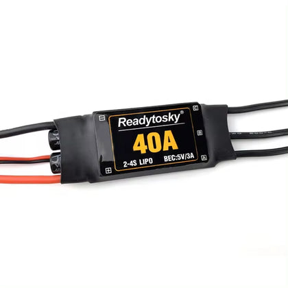 ReadytoSky 40A Opto 2-4S With 5V / 3A BEC Brushless ESC For F450 S500 ZD550 RC Helicopter Quadcopter-2