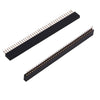 40 Pin Berg Strip Female Squre HoleType pins spaced at 2.54mm 100Pcs-2