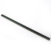 40 Pin Berg Strip Female Rounded Hole Type pins spaced at 2.54mm -