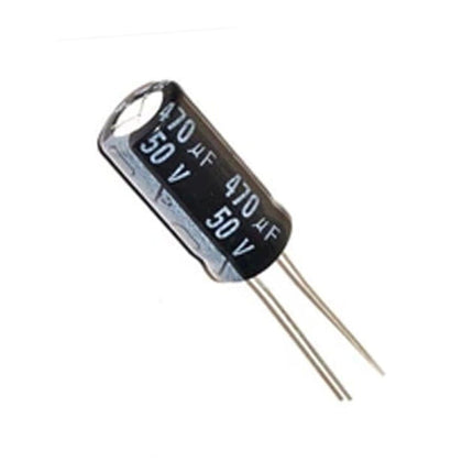 470uF/50V Electrolytic Capacitor