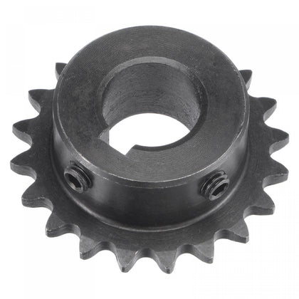 4-Point Sprocket 08B 20 Teeth 15mm Hole Industrial Gear 45 Steel With 4mm Key