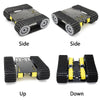 4WD Tracked Robot Tank Intelligent Car Chassis  Obstacle Avoidance Remote Control  DIY (Black)_5
