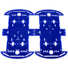4WD Double Layer Blue Robot Car Chassis Kit – DIY Robotics Platform_chassis
